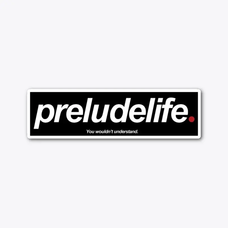 preludelife sticker